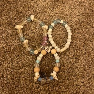 Ocean themed bracelets